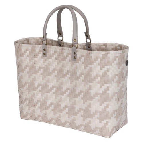 Torba na zakupy Mayfair Grand- Shopper Handed By pale grey L