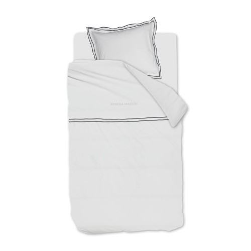 Zestaw pościeli RM Salute  Riviera Maison 140x200/220 biała 