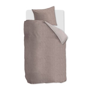 Zestaw pościeli  RM Chevron Weave  Riviera Maison 140x200/220 Brown