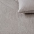 Zestaw pościeli  RM Chevron Weave  Riviera Maison 200x200/220 Sand