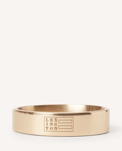 Pierścień  Oval napkin ring brass Lexington 
