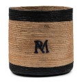 Zestaw 2  koszy RM  Striped Monogram  Riviera Maison