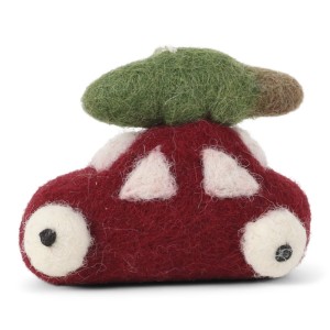 Red Car with Tree Gry & Sif 