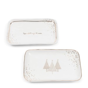 Talerz do serwowania Sparkling Times Riviera Maison 2szt.   