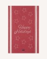 Ręcznik kuchenny Happy holidays jacquard kitchen towel Lexington  Red/white