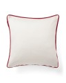 Poszewka Happy always pillow cover  Lexington snow white /red