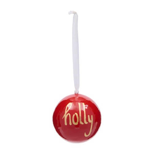 Bombka Holly Jolly  Riviera Maison 7cm     