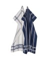 Ręcznik Cotton jacquard kitchen towel  Lexington zestaw  2 szt Blue/White