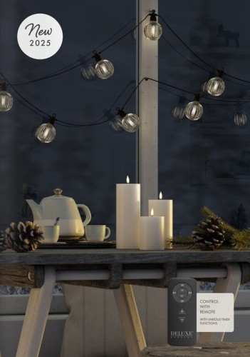 Łańcuch Świetlny  LED  3m  Deluxe Home Light Przedłużenie     