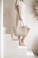 Torba na zakupy Paris Shopper  Handed By mocha S