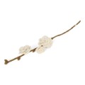 Branch w/White Roses Gry &amp; Sif