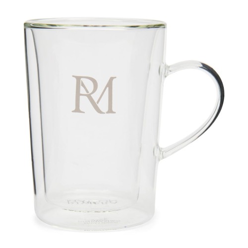 Szklanka RM Double Wall Monogram  Riviera Maison L  