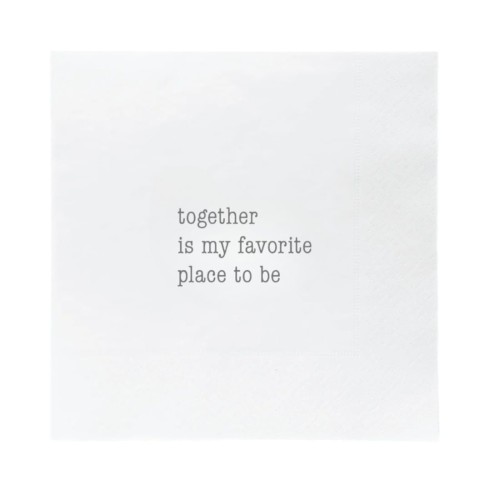 Papierowe serwetki  Sögne together is my