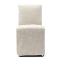 Krzesło  Dining Chair Firenze, Antique White, Rich Tweed Riviera Maison