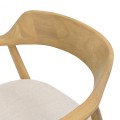 Krzesło Puglia Dining Armchair Chair Riviera Maison Flanders Flax