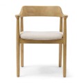 Krzesło Puglia Dining Armchair Chair Riviera Maison Flanders Flax