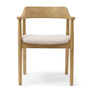 Krzesło Puglia Dining Armchair Chair Riviera Maison Flanders Flax