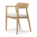 Krzesło Puglia Dining Armchair Chair Riviera Maison Flanders Flax