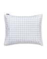 Zestaw pościeli Check lyocell blend oxford bed set, white/blue   Lexington 150x210/50x70
