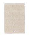Ręcznik Velour jacquard logo towel, moonbeam Lexington beżowy  30x50