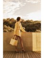Torba na zakupy Paris Shopper  Handed By vanilla yellow S