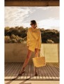 Torba na zakupy Paris Shopper  Handed By vanilla yellow S