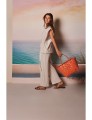 Torba na zakupy Paris Shopper  Handed By carrot orange S