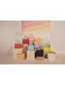 Torba na zakupy Paris Shopper  Handed By carrot orange S