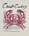 Ręcznik kuchenny Crab cakes organic cotton twill kitchen towel Lexington