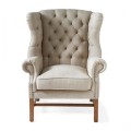 Fotel Franklin Park Wing Riviera Maison linen flax