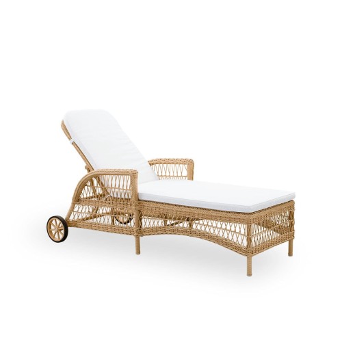 Leżak Daisy Exterior Sunbed Sika Design Natural