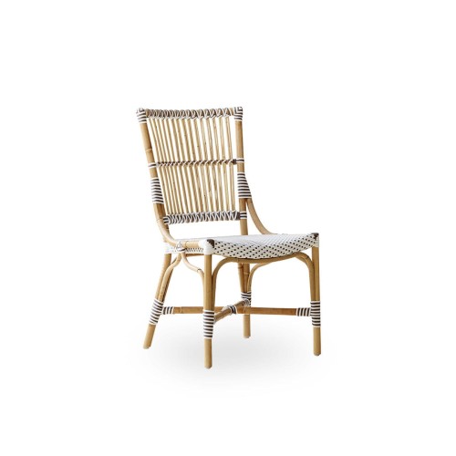 Krzesło Monique Exterior  Sika Design white w/ chappuchino dot 