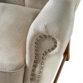 Fotel Franklin Park Wing Riviera Maison linen flax