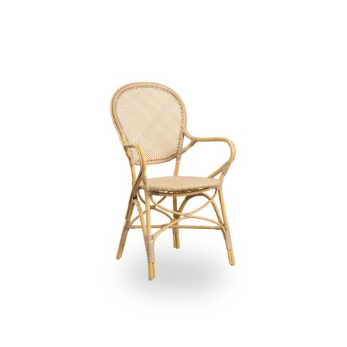 Krzesło  Rossini Exterior Dining Armchair  Sika Design Natural