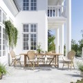 Krzesło  Rossini Exterior Dining Armchair  Sika Design Natural