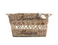 Kosz rattanowy Shopping Riviera Maison