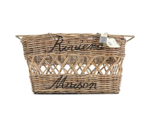 Kosz rattanowy Shopping Riviera Maison 