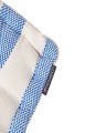 Poduszka /siedzisko Organic cotton canvas indoor/outdoor cushion, blue/white   Lexington