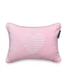 Poduszka Icons kids pillow in organic cotton velvet, pink Lexington  30x40