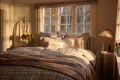 Zestaw pościeli Checked cotton flannel bed set misty blue/white  Lexington