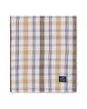 Obrus Checked linen blend tablecloth Lexington
