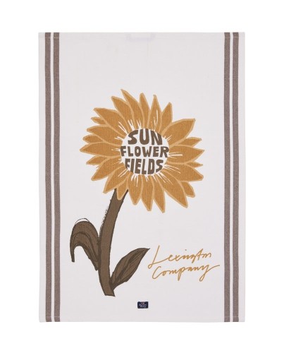 Ręcznik kuchenny Sun flower organic cotton kitchen towel Lexington