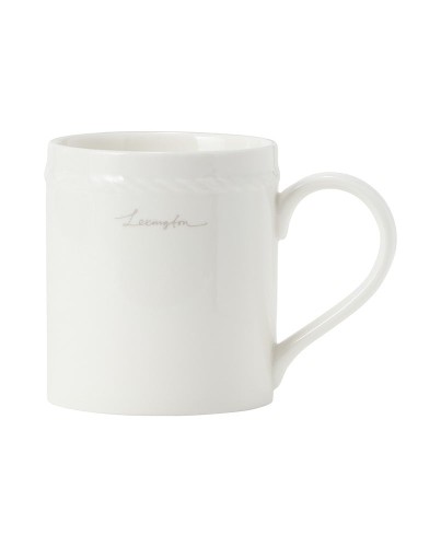Kubek Lexington porcelain mug, white/beige Lexington  