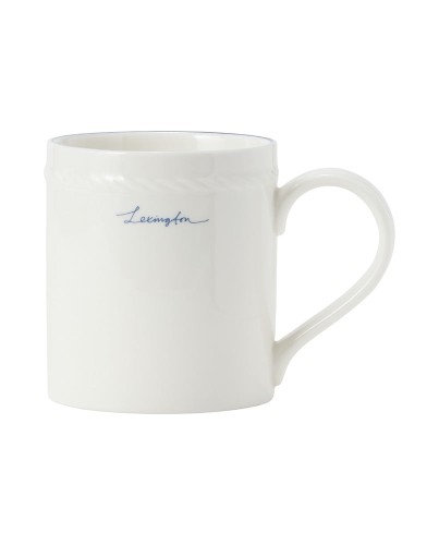 Kubek Lexington porcelain mug, white/blue Lexington 