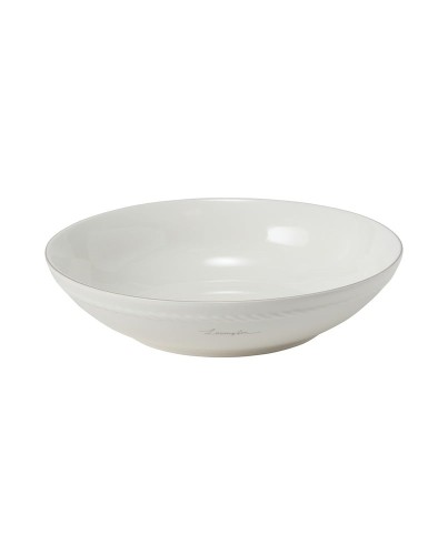 Miska Lexington porcelain medium bowl, white/beige   Lexington   