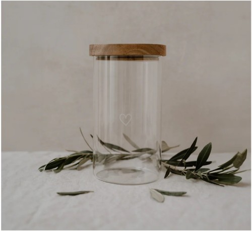 Pojemnik Herz 19cm Eulenschnitt  