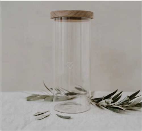 Pojemnik Herz 25cm Eulenschnitt   