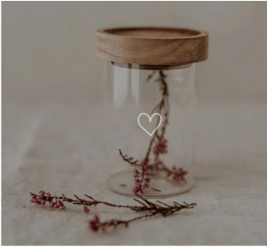 Pojemnik Mini Herz Eulenschnitt       