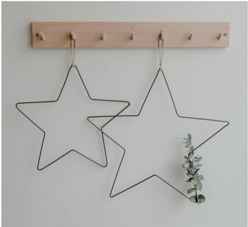 Dekoracja Metallkranz Gwiazda Eulenschnitt 2szt.  