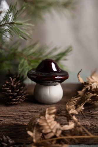 Grzybek Skogstorp Storefactory brązowy 